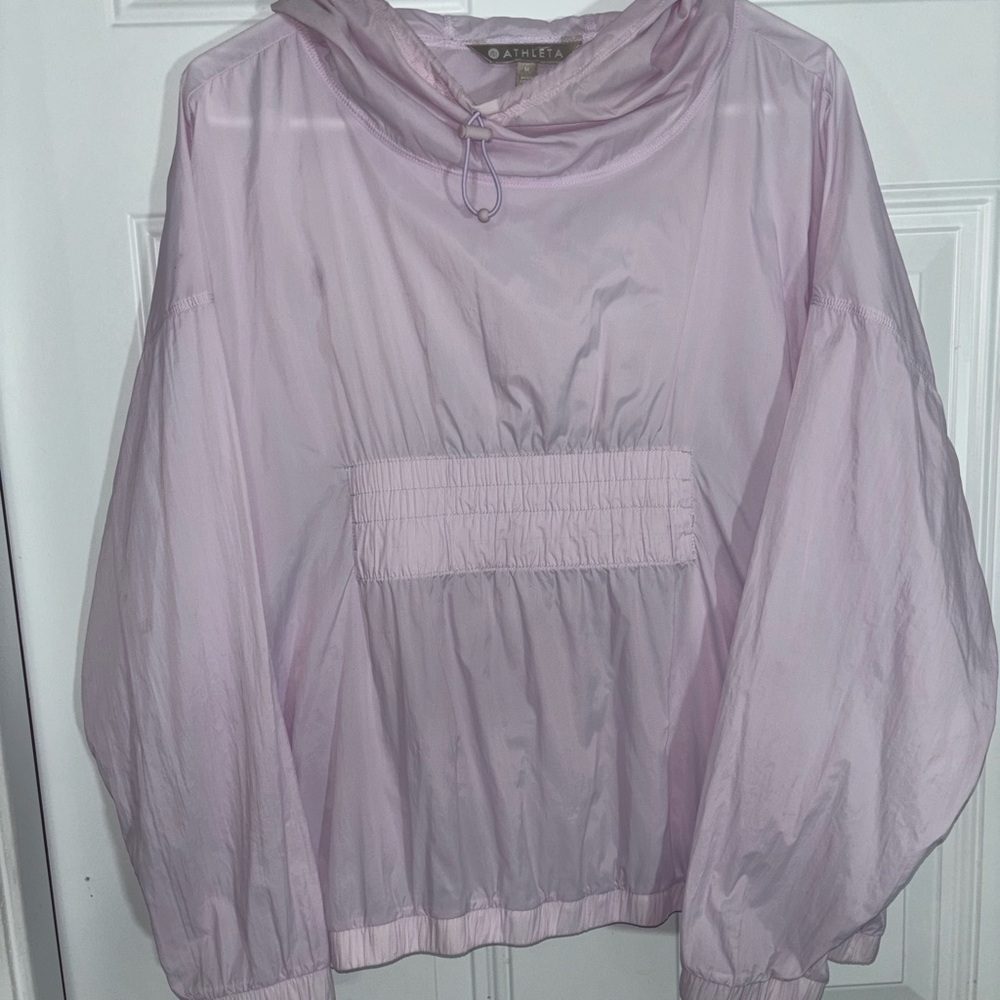 Athleta Light Purple Hooded Jacket